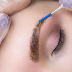 Laminado de cejas + henna